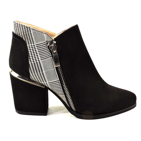 ALESSANDRO DI MARIA 🇮🇹 WOMEN'S BLACK SUEDE COMFORT BOOTIE - Picture 4 of 8